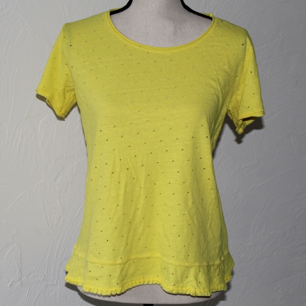 Michael Stars Yellow Tee